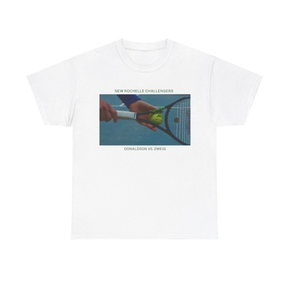 Challengers Movie Scene Unisex Cotton Tee White Shirt